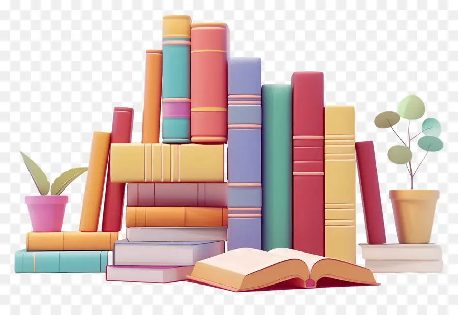 Libros Animados，Libros PNG