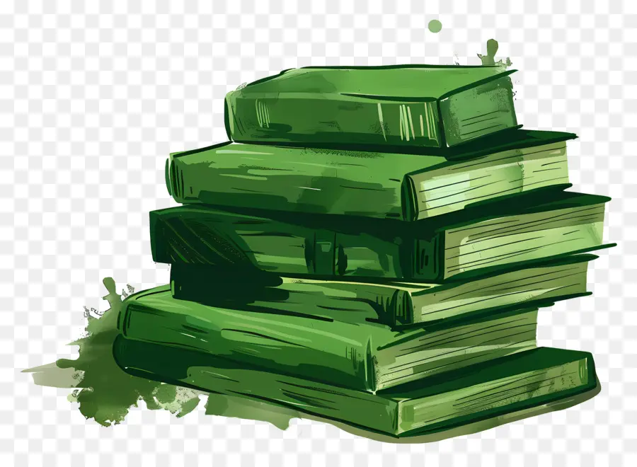 Libros Verde，Libros Verdes PNG