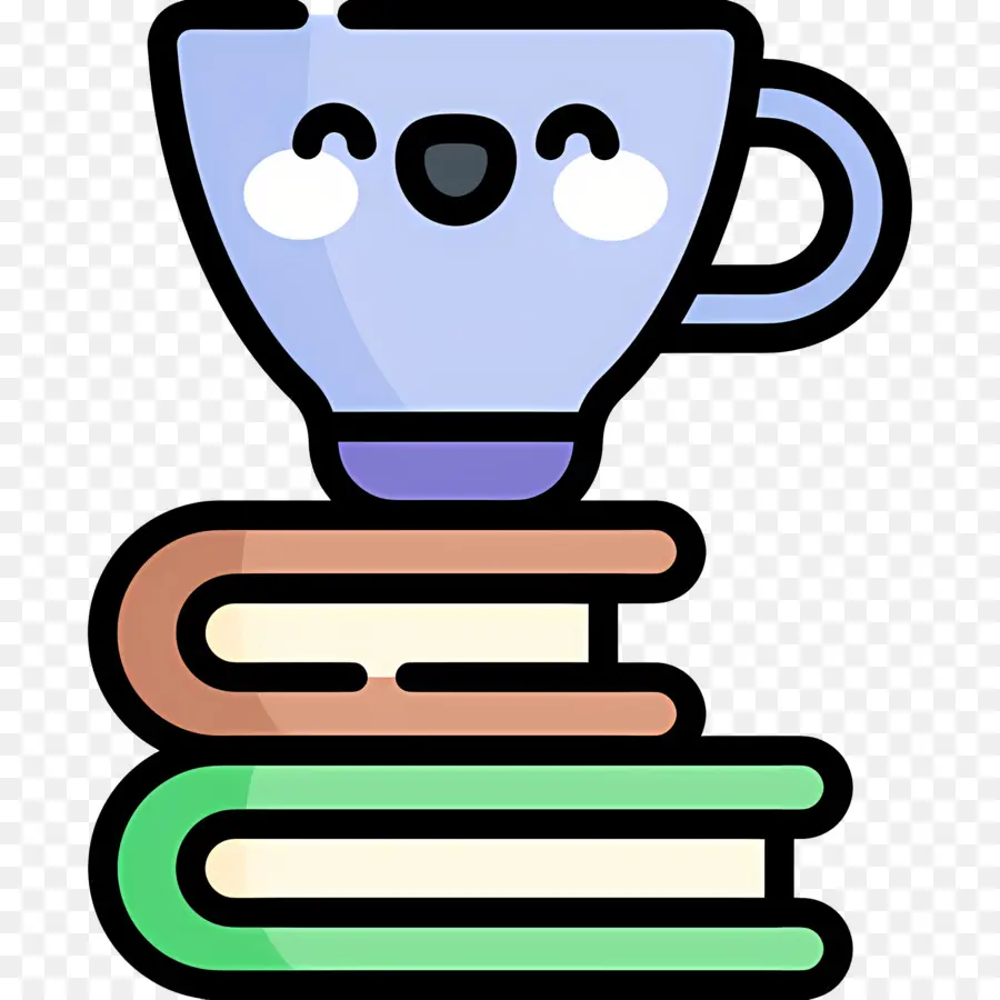 Libro Y Cafe，Linda Taza En Libros PNG