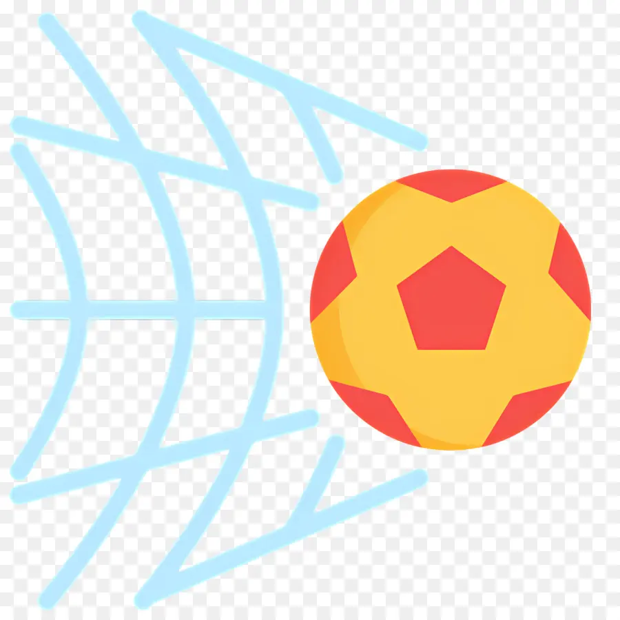 Portería De Futbol，Balón De Fútbol PNG