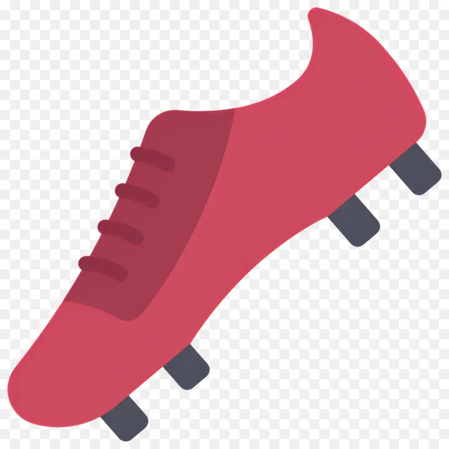 Botas De Futbol，Taco De Fútbol Rojo PNG