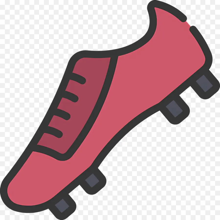 Botas De Futbol，Taco De Fútbol Rojo PNG