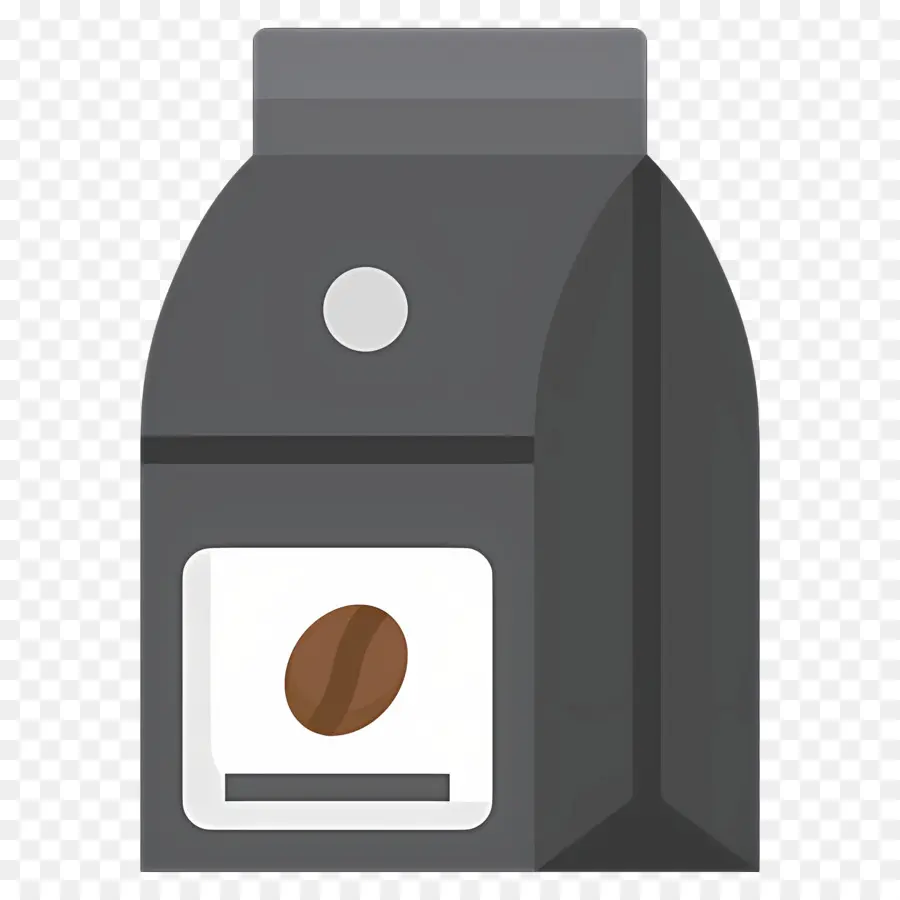 Bolsa De Café，Bolsa De Café Gris PNG