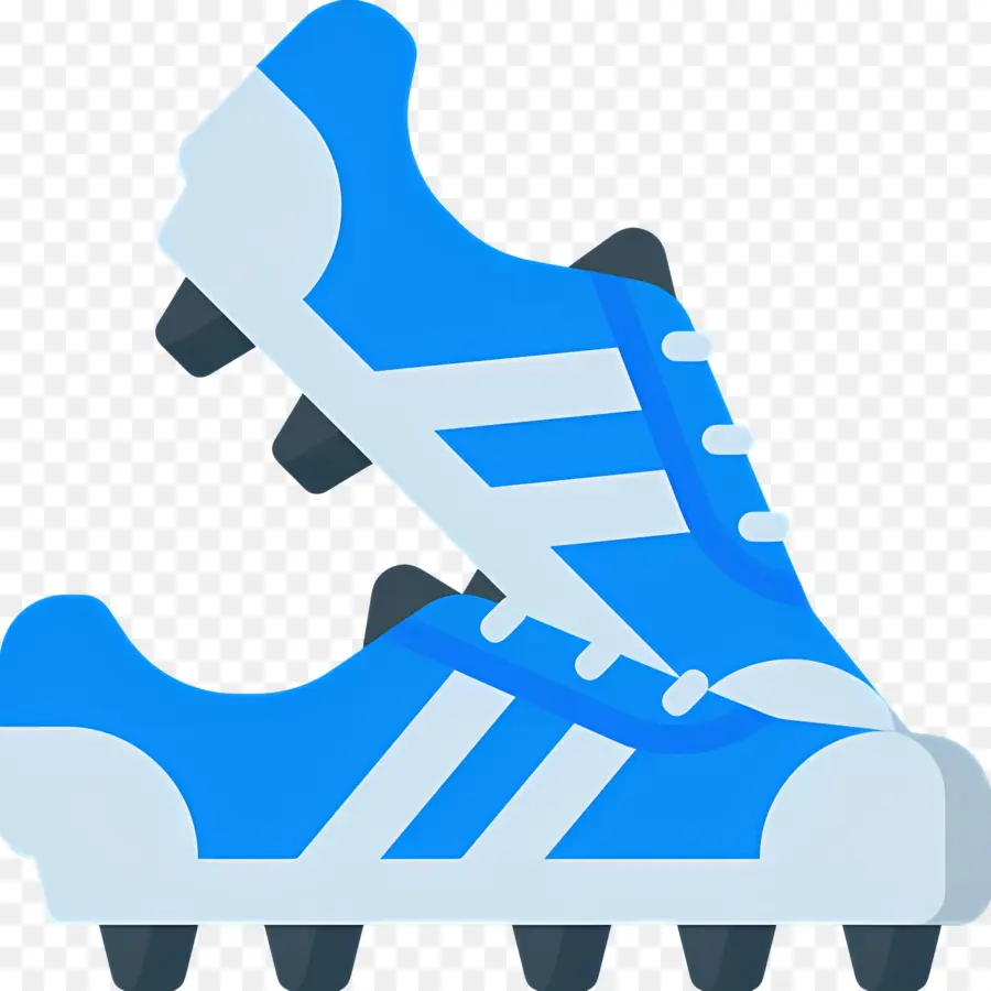 Botas De Futbol，Botas De Fútbol Azules PNG