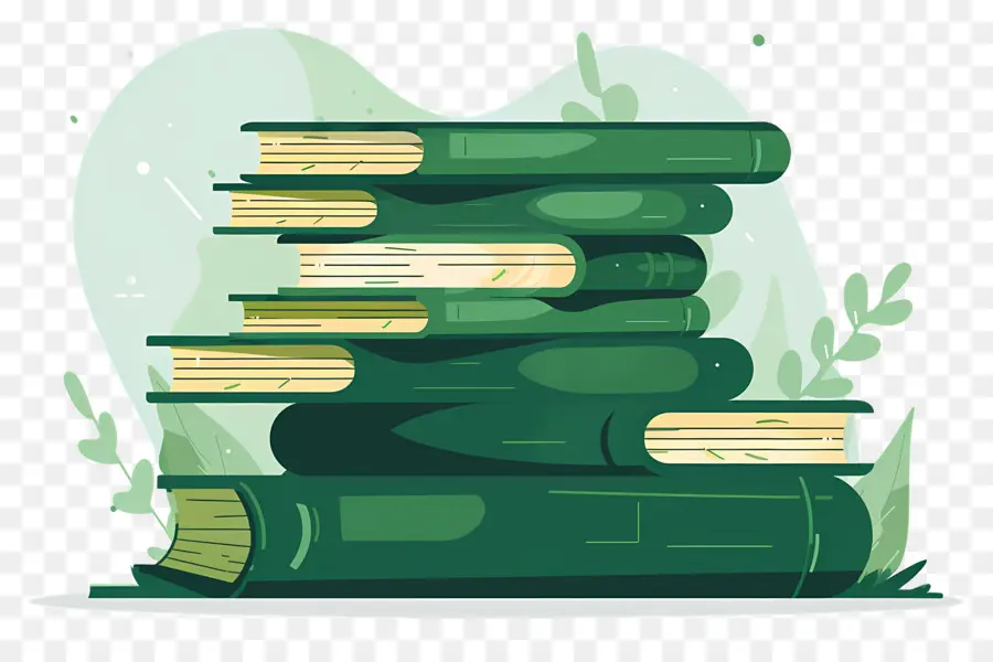 Libros Verde，Libros Verdes PNG