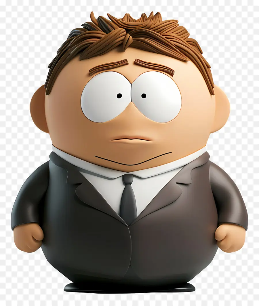 Eric Cartman，Personaje De Dibujos Animados En Traje PNG