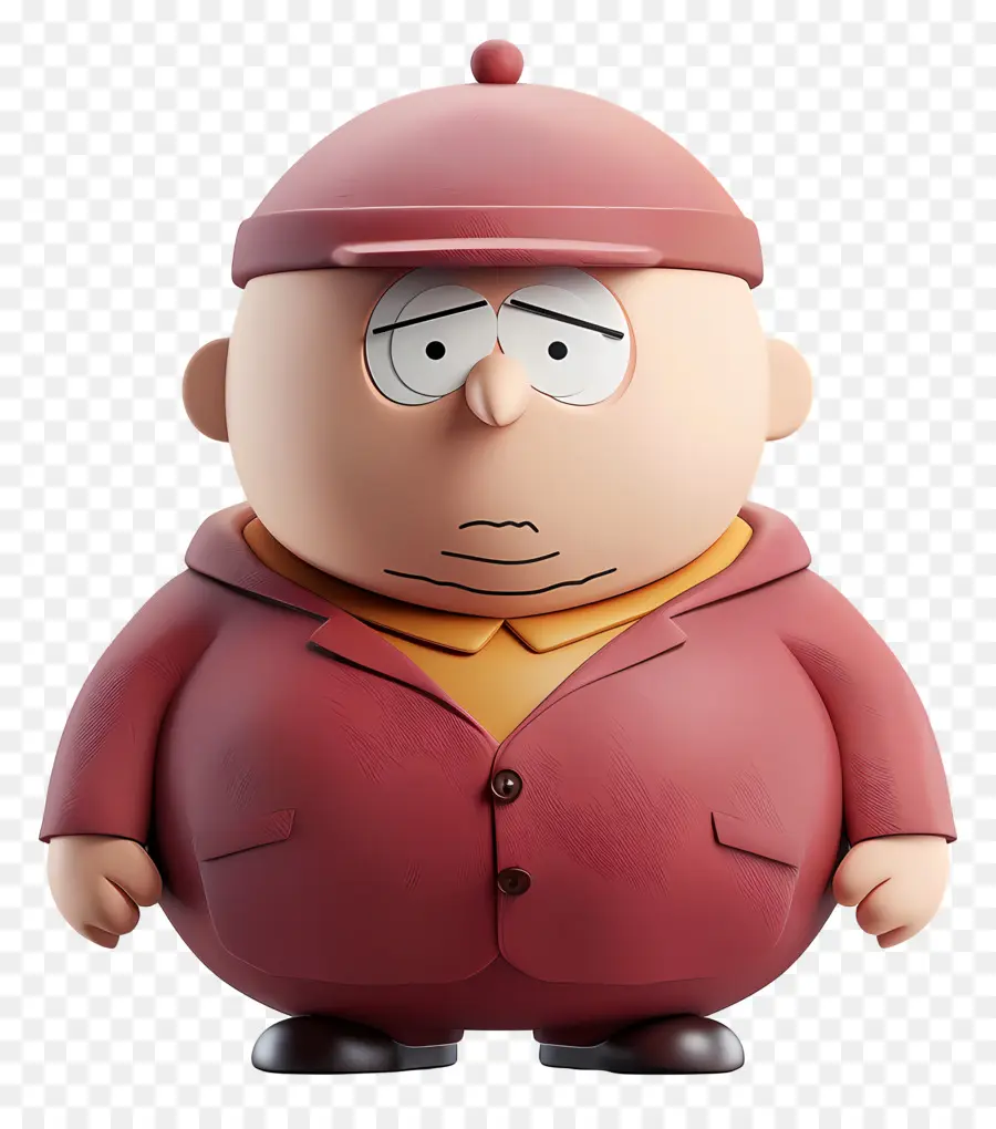 Eric Cartman，Personaje De Dibujos Animados Con Sombrero Rojo PNG