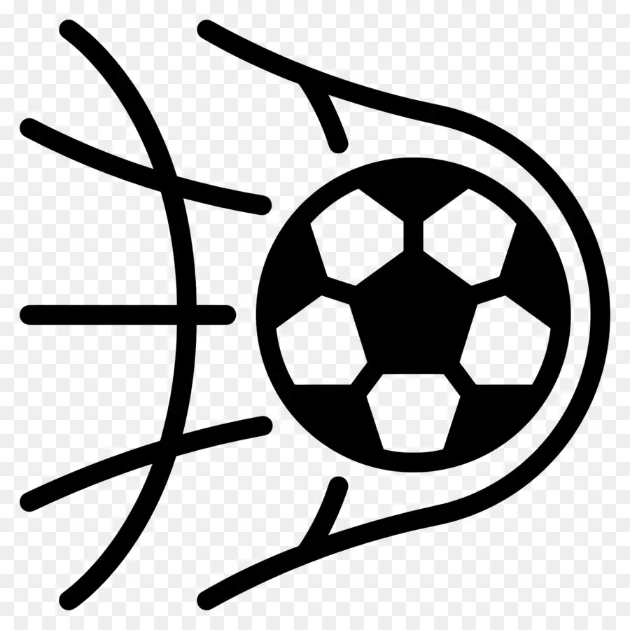 Portería De Futbol，Balón De Fútbol PNG