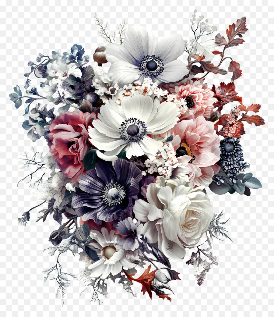 Flores De Boda，Ramo PNG