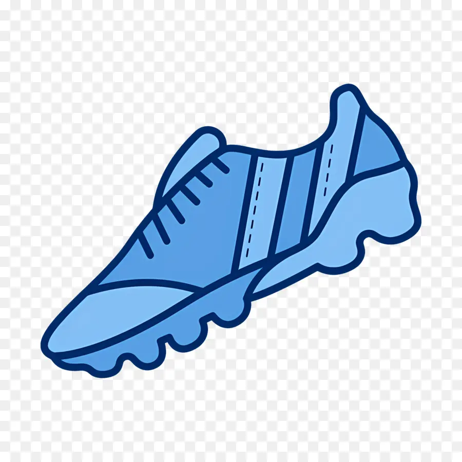 Botas De Futbol，Zapato Azul PNG