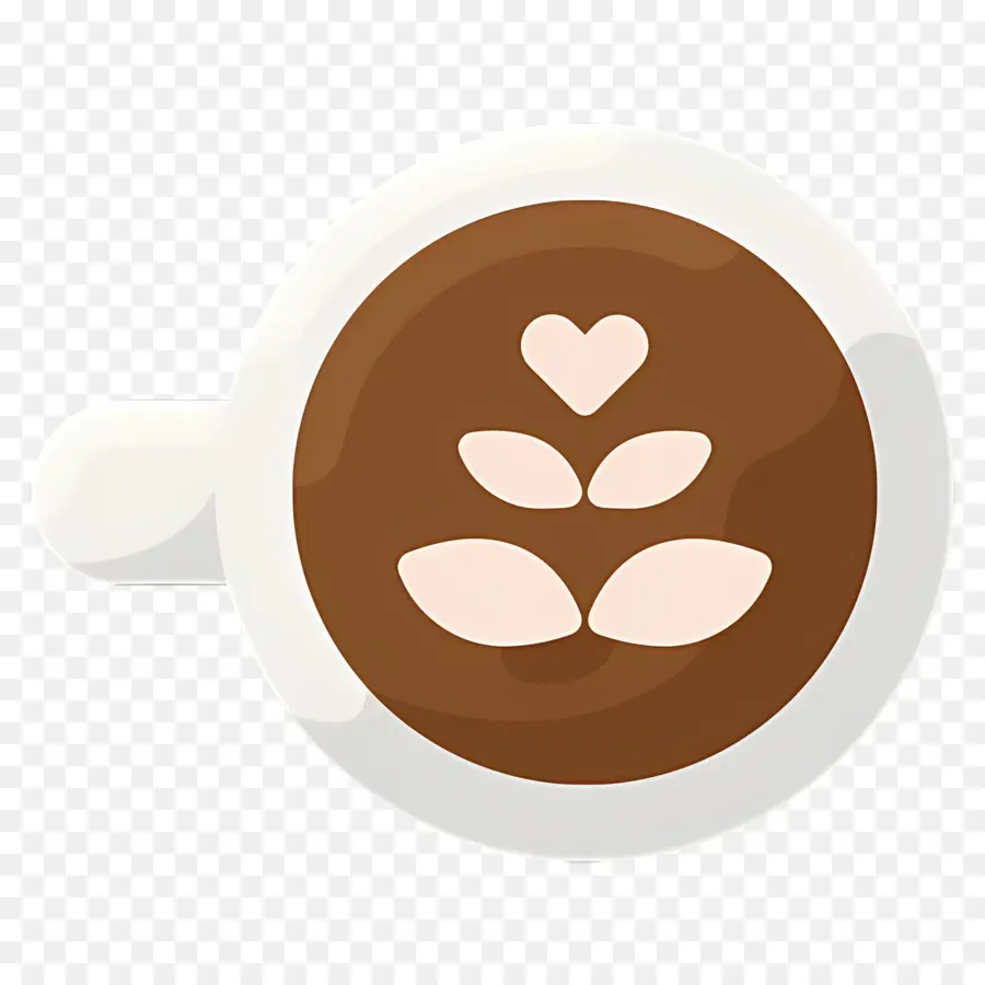 Café Capuchino，Arte Latte PNG