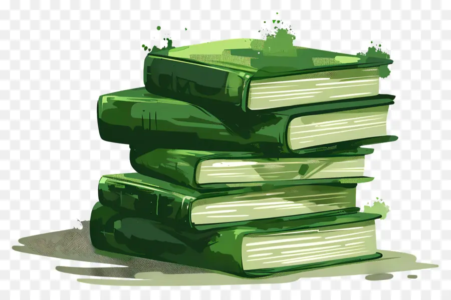 Libros Verde，Libros Verdes PNG