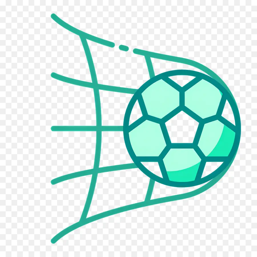 Portería De Futbol，Balón De Fútbol PNG