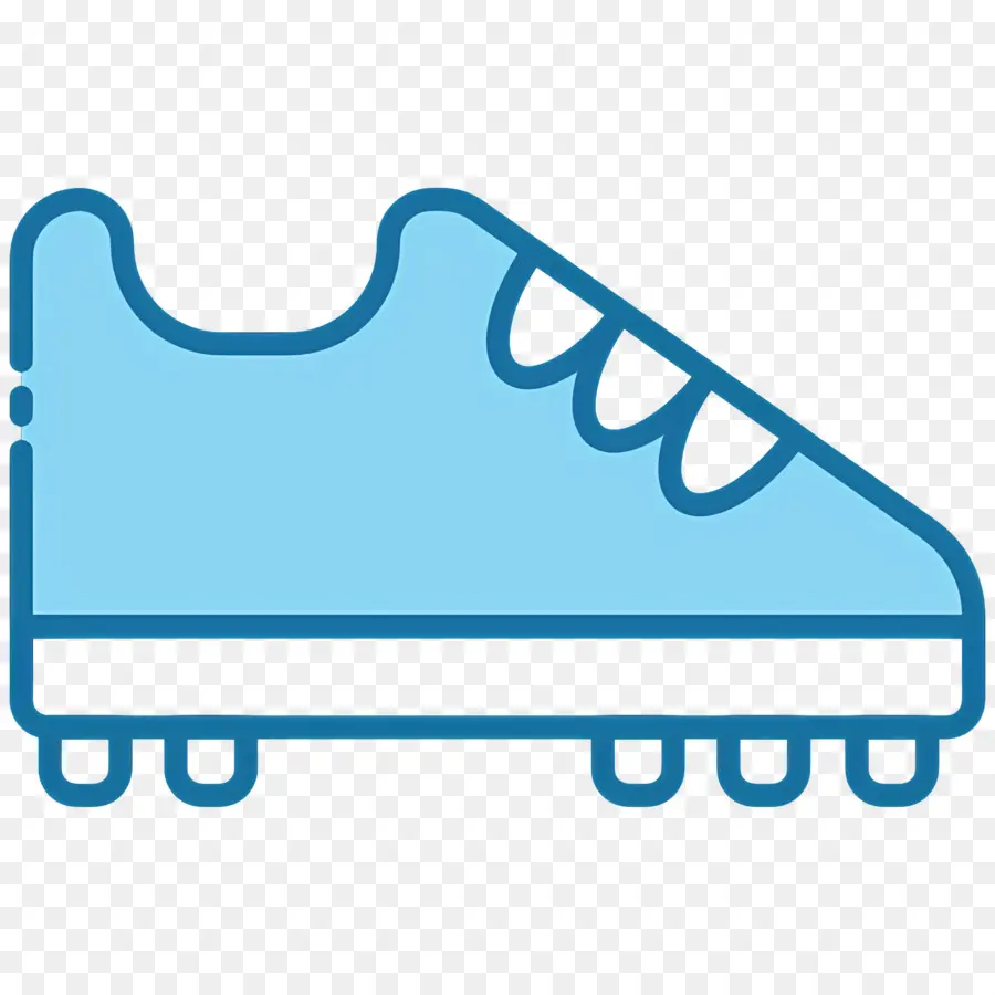 Botas De Futbol，Taco Azul PNG