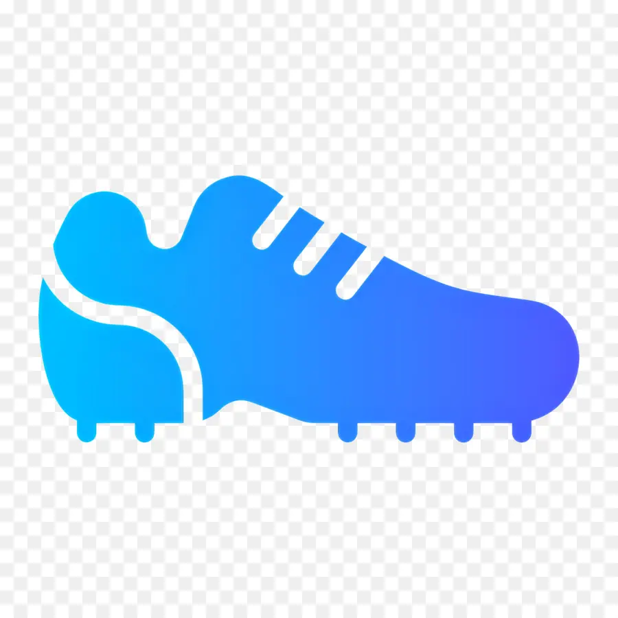 Botas De Futbol，Zapato Azul PNG