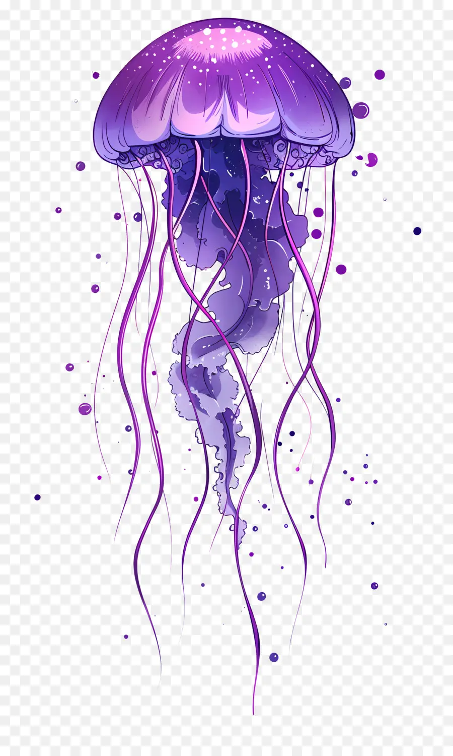 Medusas，Medusas Vibrantes PNG