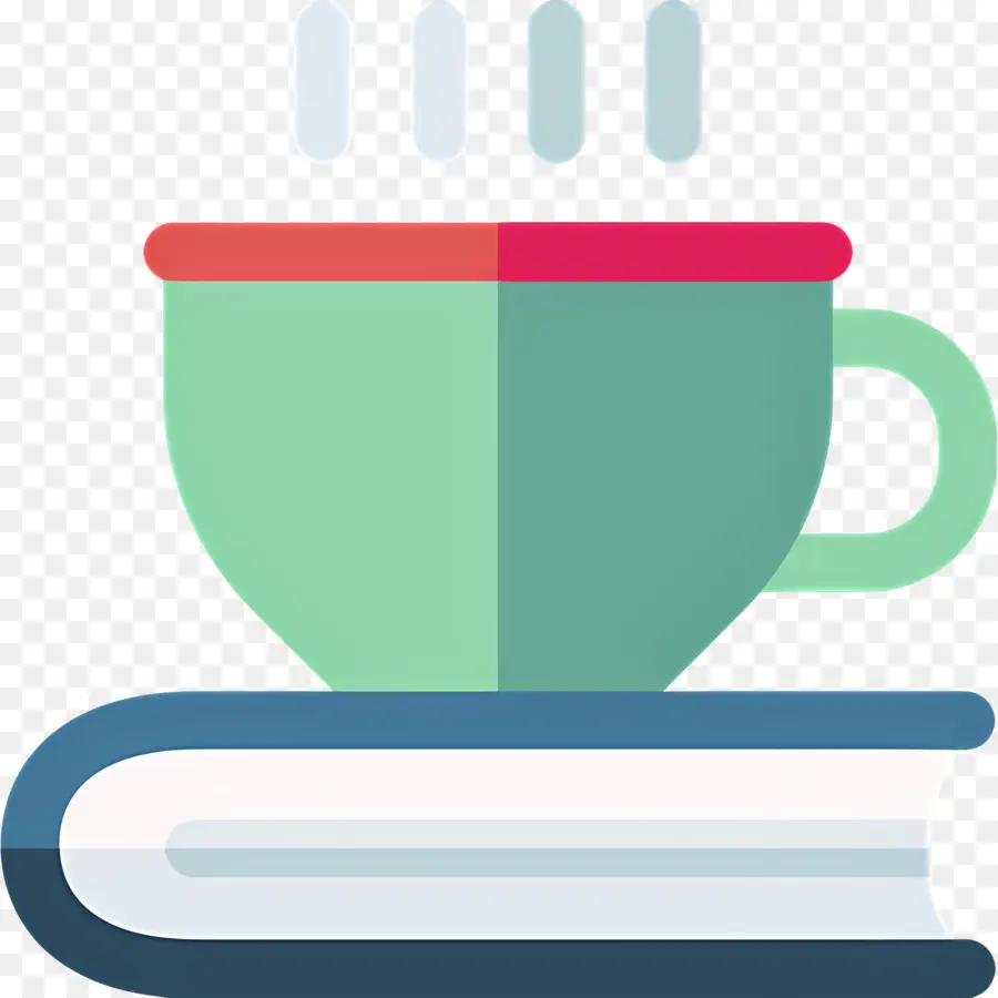 Libro Y Café，Taza Y Libro PNG