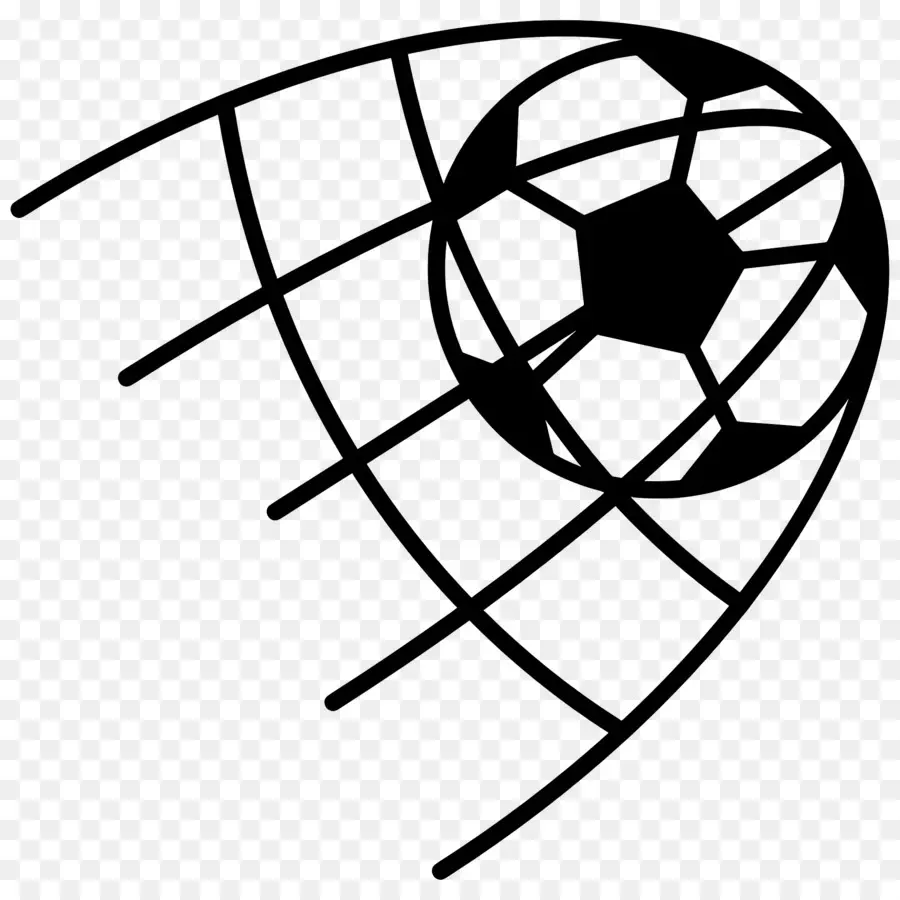 Portería De Futbol，Balón De Fútbol PNG