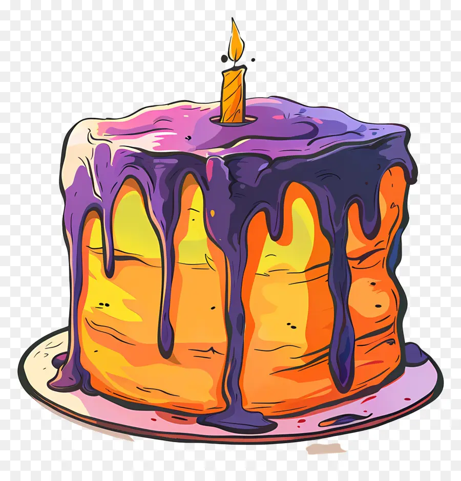 Pastel De Halloween，Pastel Colorido PNG