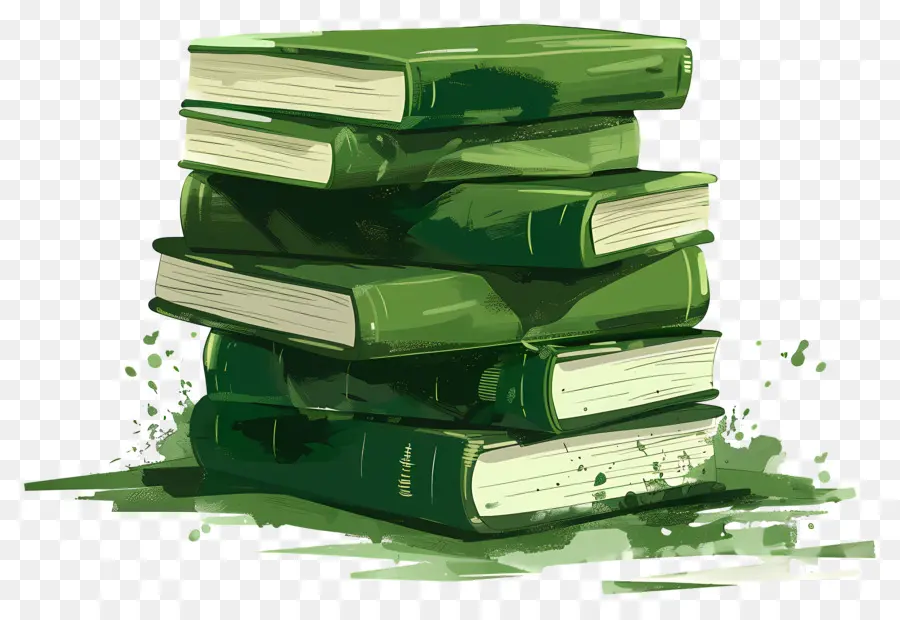 Libros Verde，Libros Verdes PNG