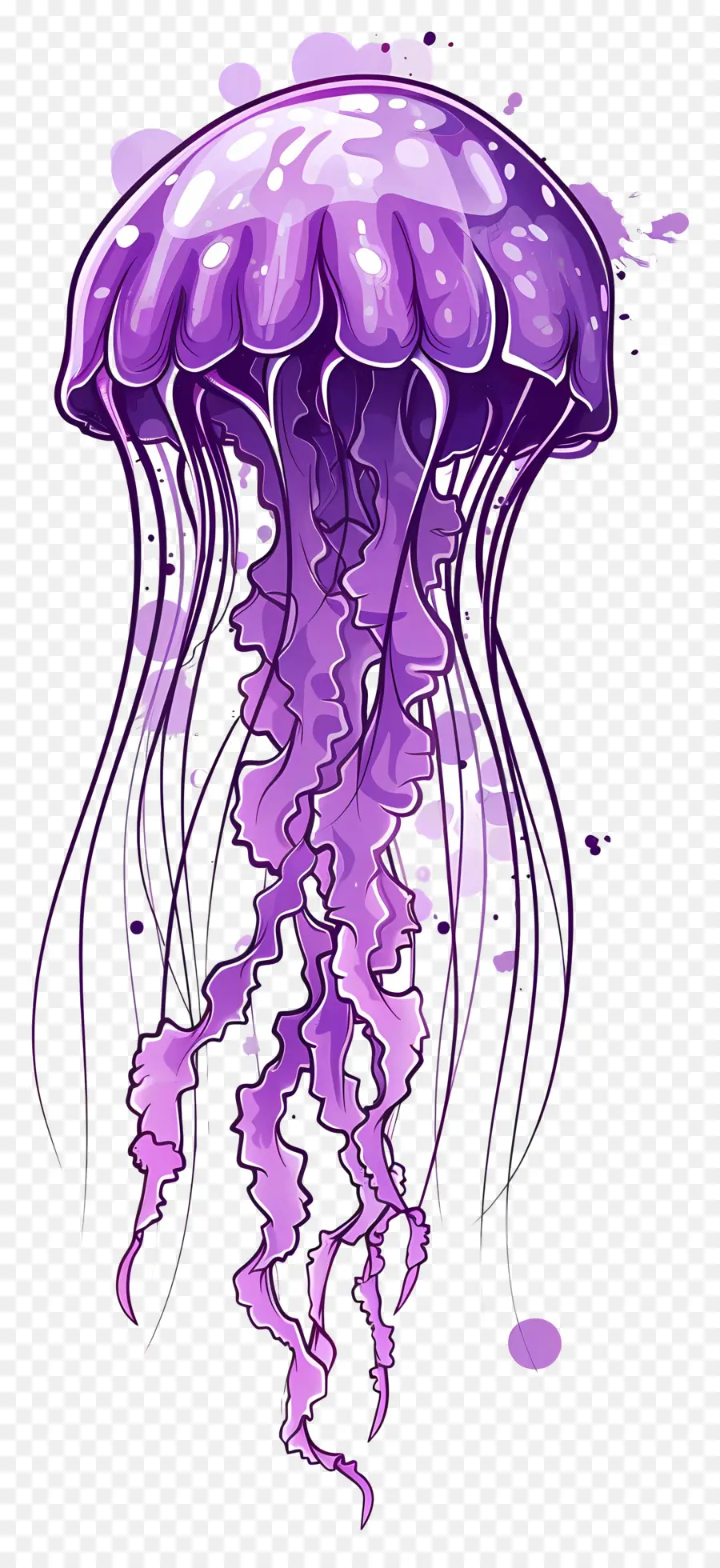 Medusas，Medusa Morada PNG