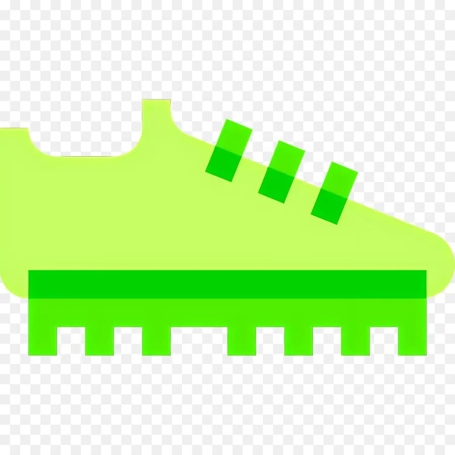 Botas De Futbol，Zapato Verde PNG