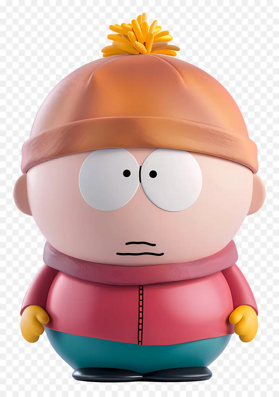 Eric Cartman，Personaje De Dibujos Animados Con Capucha Amarilla PNG