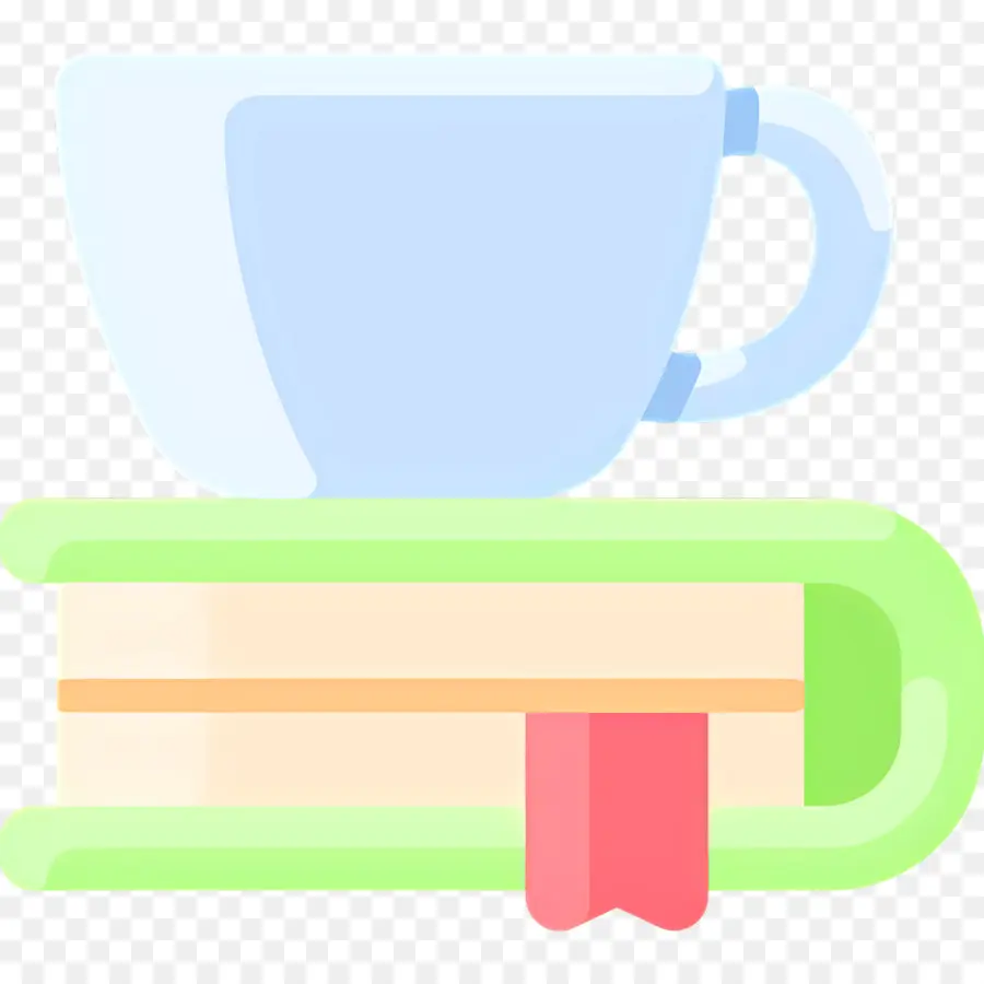 Libro Y Cafe，Taza Y Libro PNG