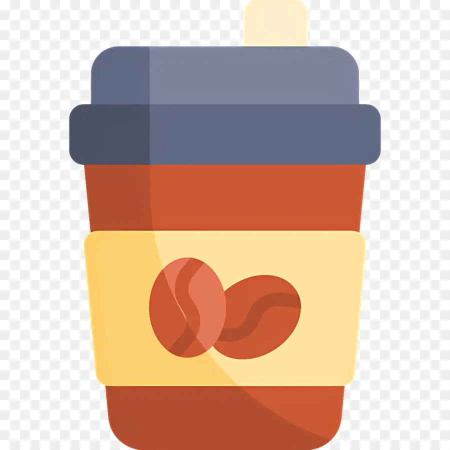 Taza De Café Para Llevar，Café Helado PNG