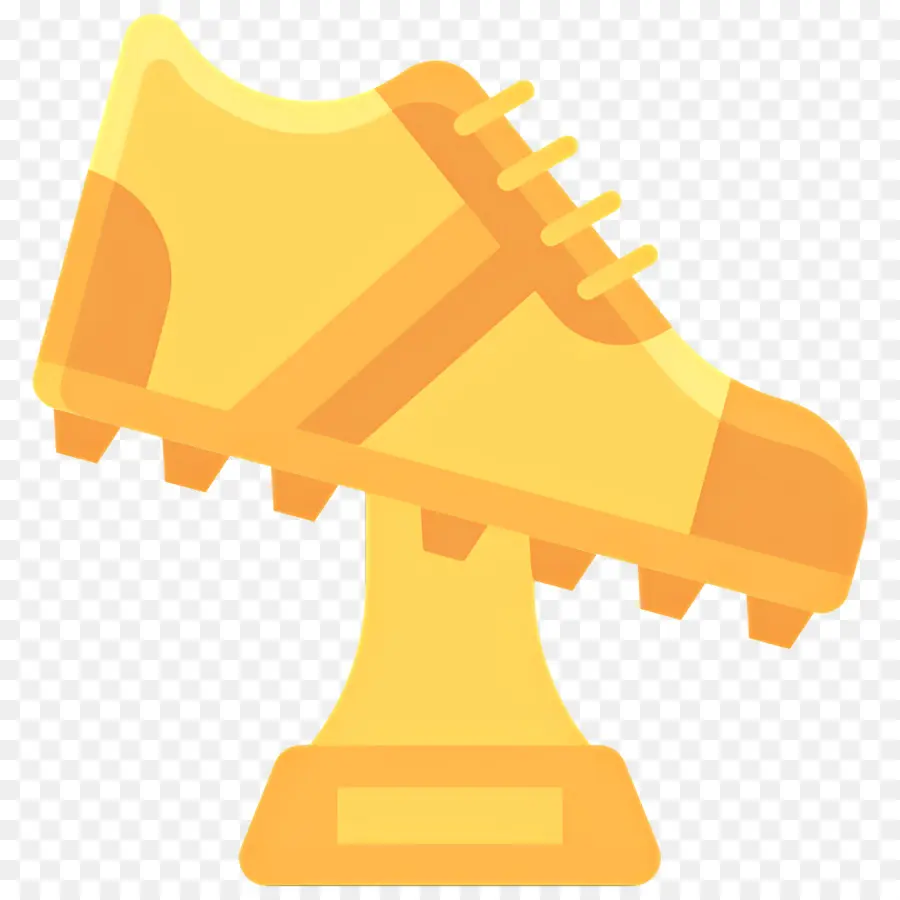 Botas De Futbol，Trofeo Bota De Oro PNG