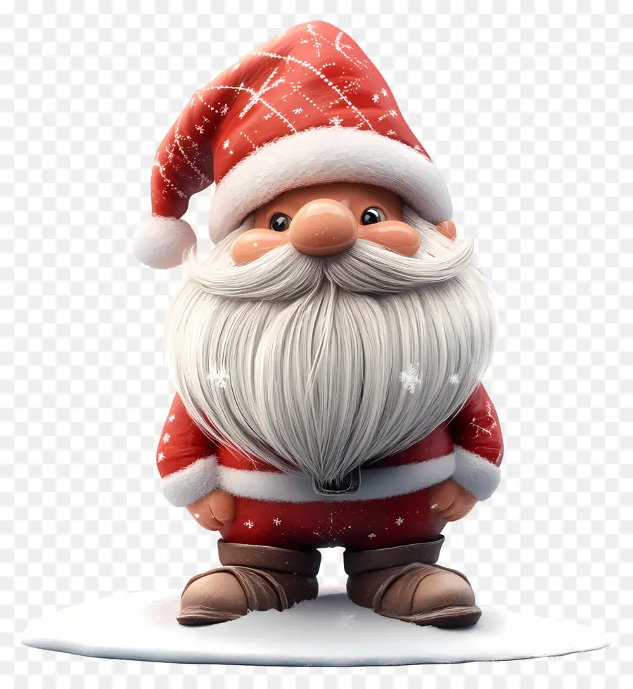 Gnomo De Navidad，Papá Noel PNG