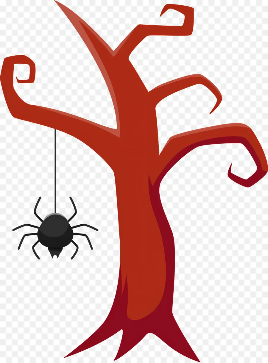 árbol De Halloween，árbol Espeluznante PNG