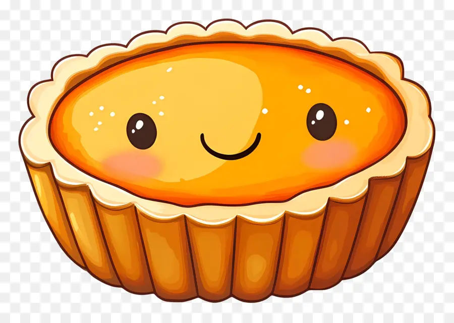 Pastel De Calabaza，Tarta Sonriente PNG