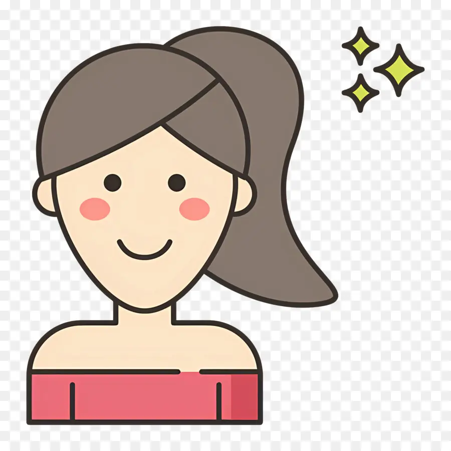 Chica De Belleza，Mujer Sonriente PNG