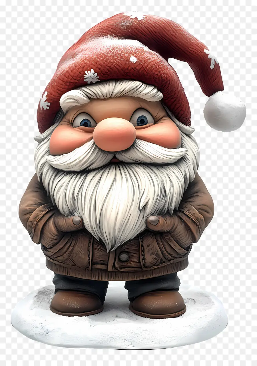 Gnomo De Navidad，Papá Noel PNG