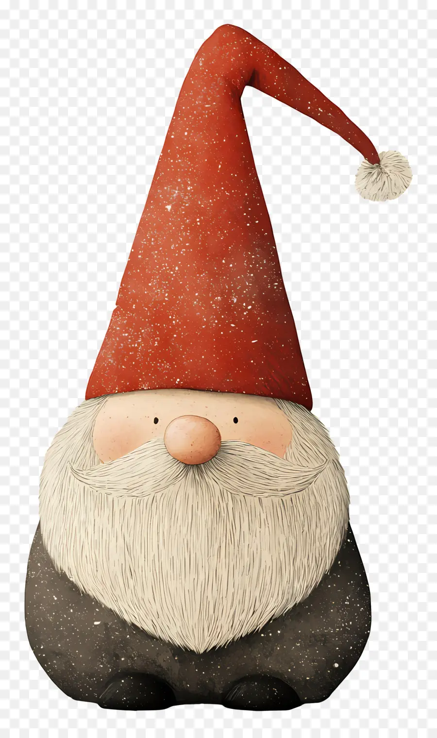 Gnomo De Navidad，Gnomo De Papá Noel Con Sombrero Largo PNG