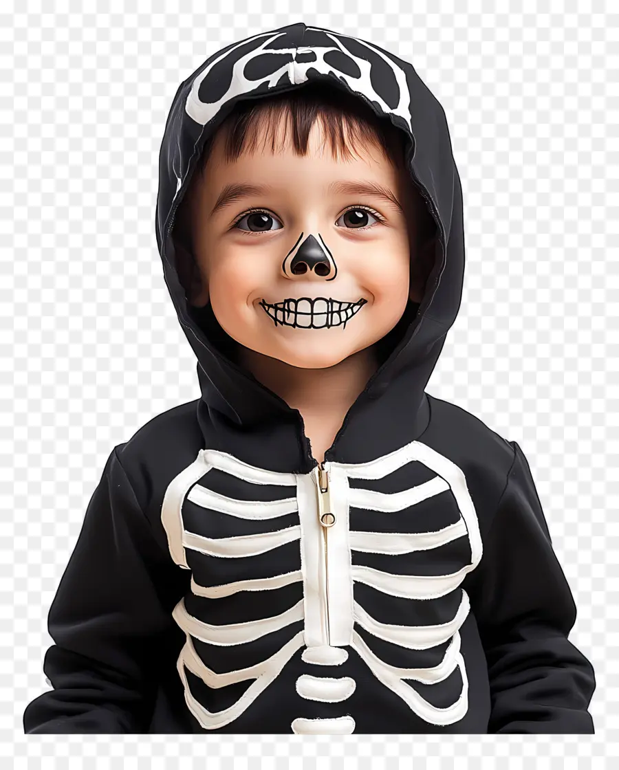 Disfraz De Halloween，Disfraz De Esqueleto PNG