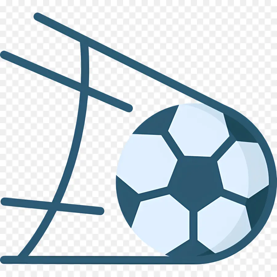 Portería De Futbol，Balón De Fútbol PNG