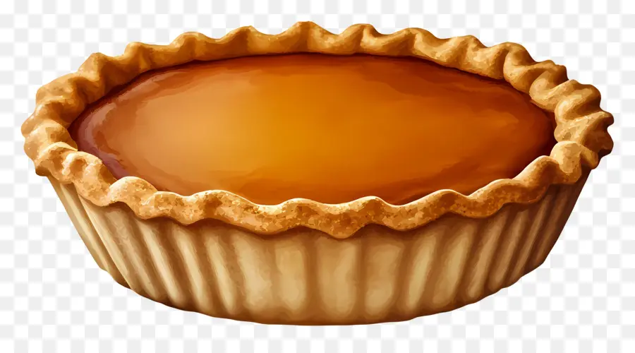 Pastel De Calabaza，Tarta Dorada PNG