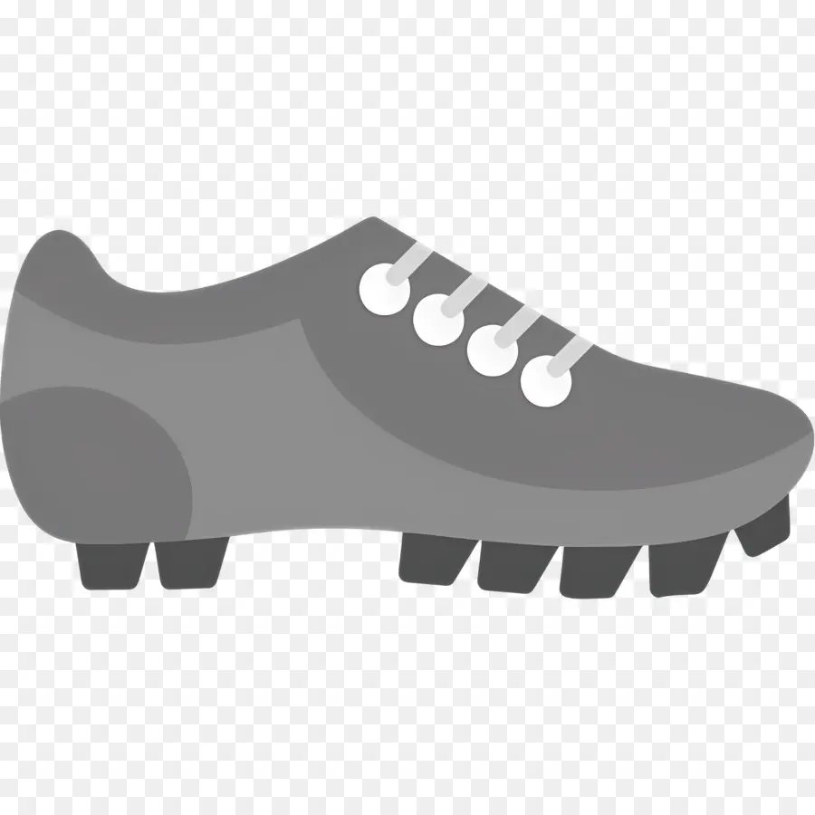 Botas De Futbol，Zapato Gris PNG