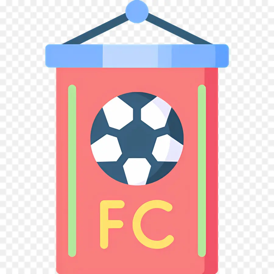 Club De Futbol，Bandera De Fútbol PNG