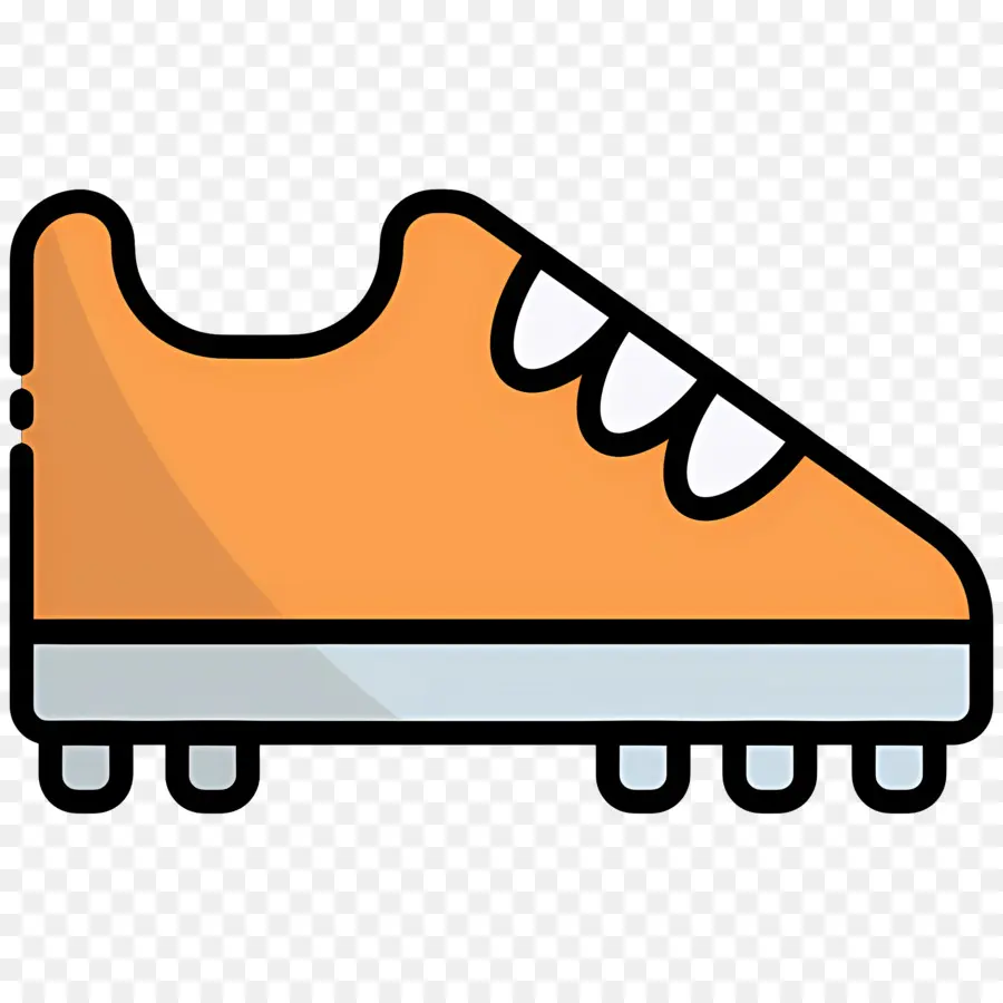 Botas De Futbol，Taco De Fútbol Amarillo PNG