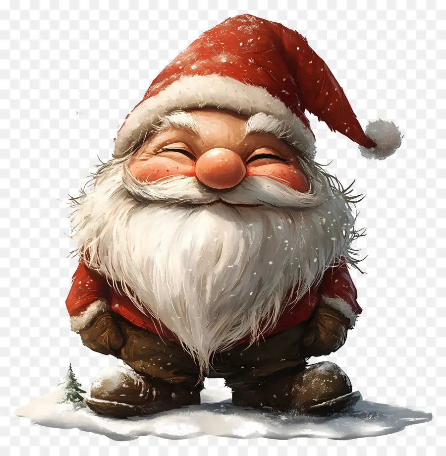 Gnomo De Navidad，Papá Noel PNG