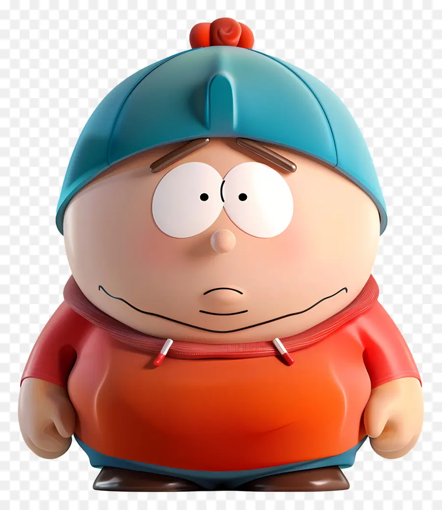 Eric Cartman，Personaje De Dibujos Animados Con Sombrero Rojo PNG