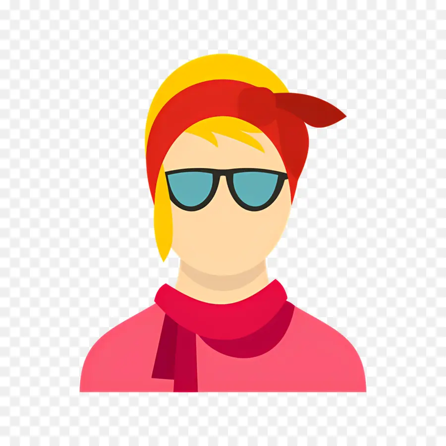 Chica De Belleza，Persona Con Gafas De Sol PNG