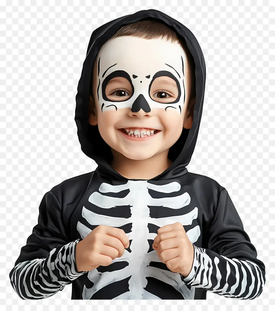 Disfraz De Halloween，Disfraz De Esqueleto PNG