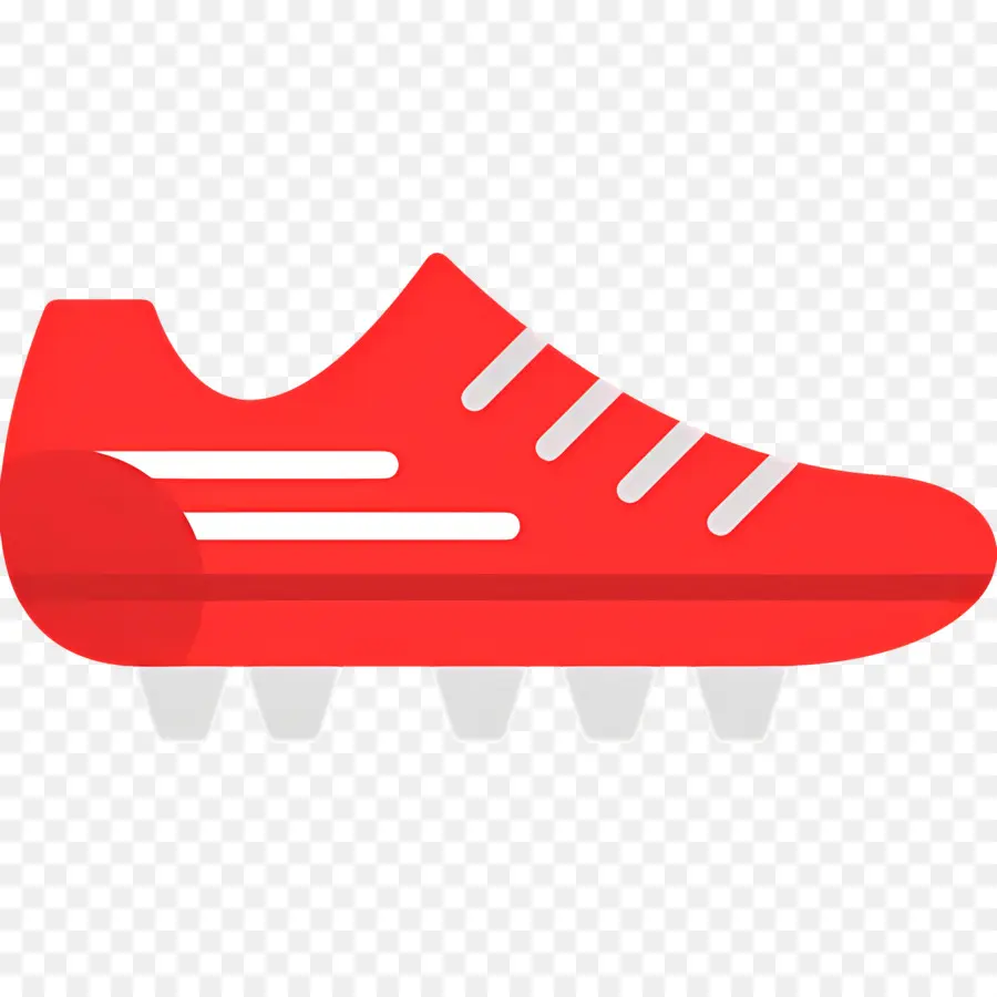 Botas De Futbol，Zapato Rojo PNG