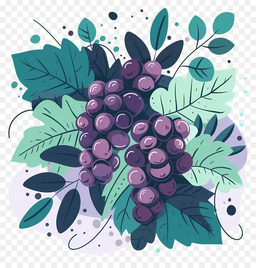 Uvas，Uvas Artísticas PNG