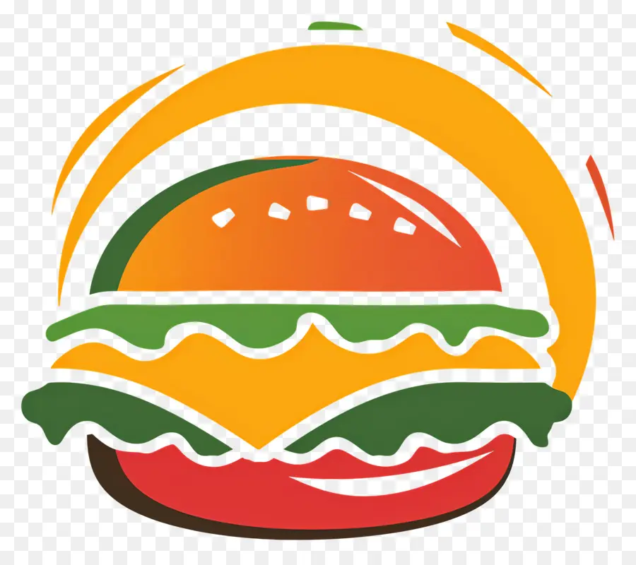 Logotipo De Hamburguesa，Hamburguesa PNG