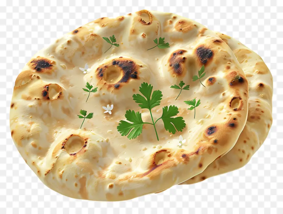 Pan Naan，Cilantro PNG